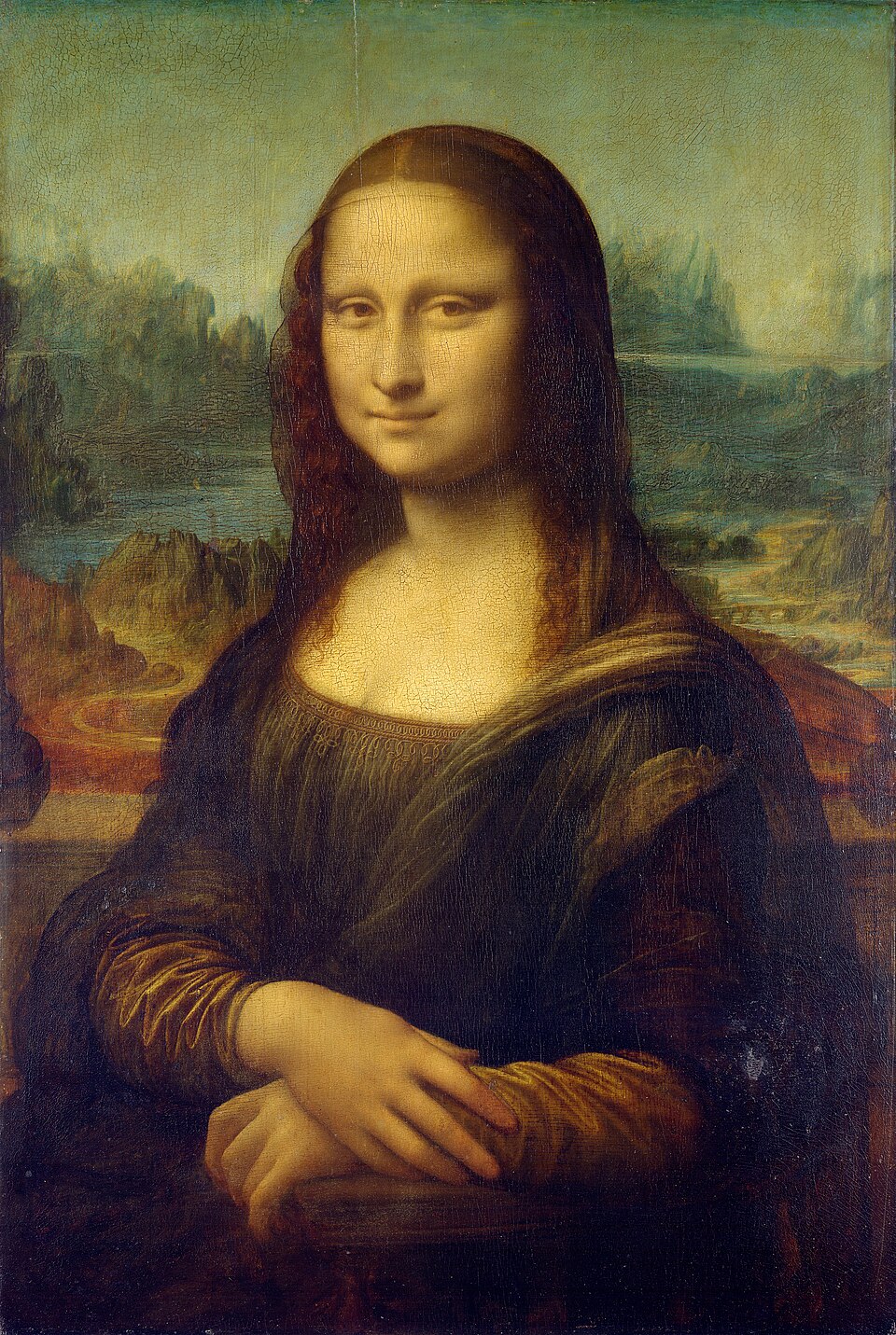 The Mona Lisa, a famous Renaissance painting by Leonardo da Vinci